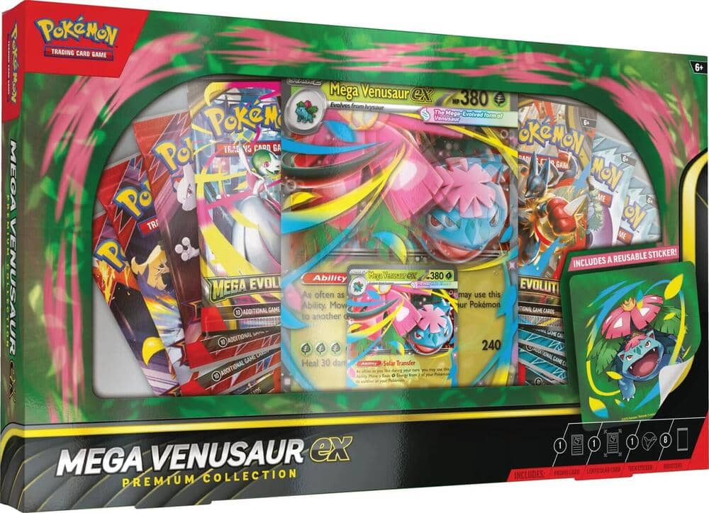 Mega Venusaur EX - Premium Collection Box